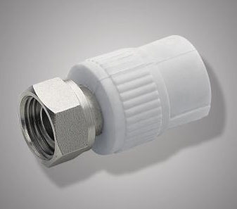 Муфта с накид.гайкой F 105.2004 ППР латунь SH 20*1/2F (упак.5шт.)